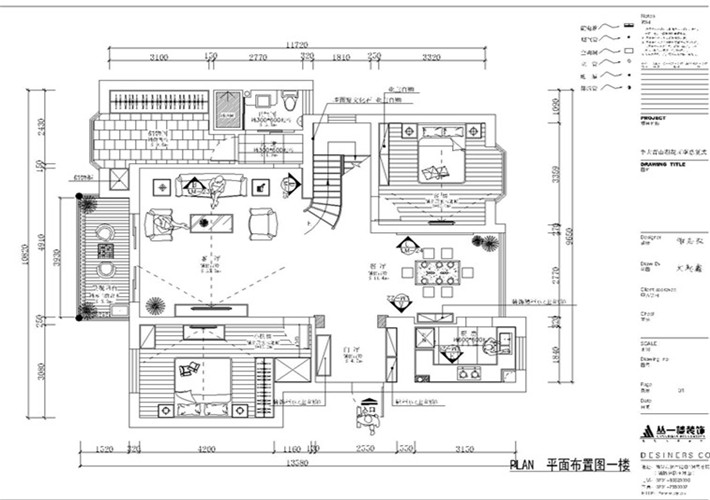 一樓平面方案