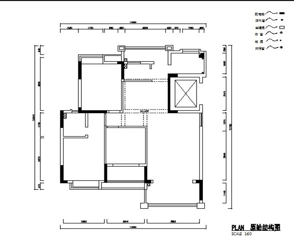 原始結(jié)構(gòu)圖