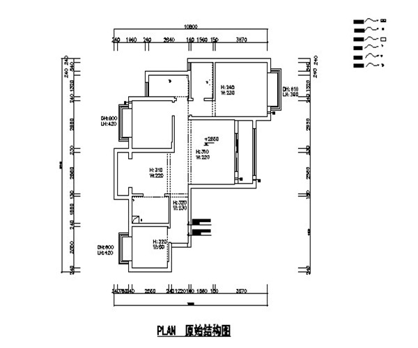 原始結(jié)構(gòu)圖