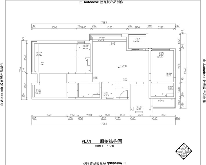 原始結(jié)構(gòu)圖